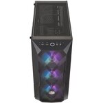 COOLER MASTER MasterBox TD500 ARGB Mesh - Boîtier PC Gaming ( ATX, 1xFenetre verre trempé, 3x120mm ARGB) - Noir