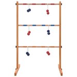 vidaXL Jeu de golf sur échelle Bois