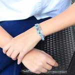 Océane : Bracelet multipampilles