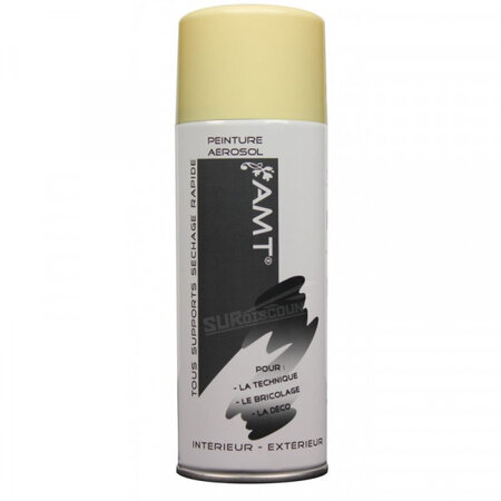 Bombe de peinture crème 330ml - amt