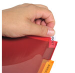 Intercalaires Pp Transparent Couleurs Avec Porte Étiquette A4 12 Positions - Blanc - X 10 - Exacompta