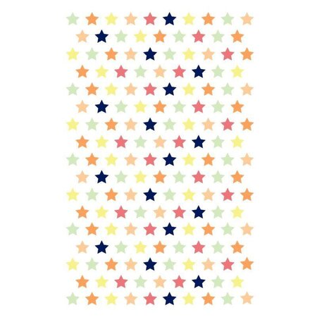 Pochette de 3 240 mini gommettes adhésives étoiles
