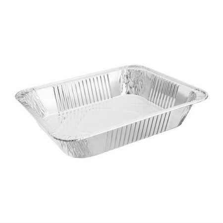 5 barquettes rectangulaires aluminium gn 1/2 - fiesta -  - aluminium