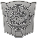 Monnaie en argent 5 dollars g 31.1 (1 oz) millésime 2023 optimus prime