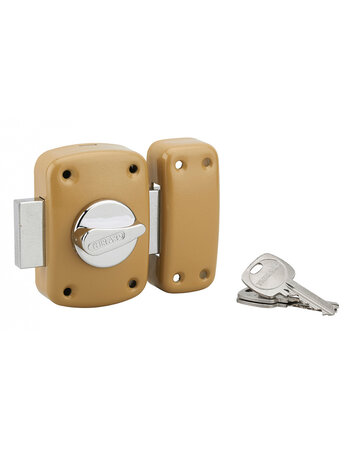 THIRARD - Lot de 30 verrous à bouton Corvette UNIKEY (achetez-en plusieurs  ouvrez avec la même clé)  cylindre 50mm  3 clés