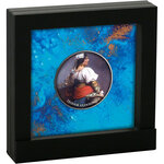 Monnaie en argent 500 francs g 10 millésime 2023 pride of polish painting italian florist