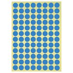 2940 Étiquettes Jaune Ø 8