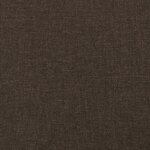 vidaXL Repose-pied Marron foncé 78x56x32 cm Tissu