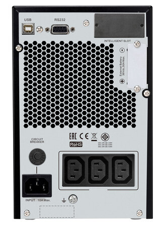Apc srvpm1kil alimentation d'énergie non interruptible double-conversion (en ligne) 1 kva 800 w 3 sortie(s) ca