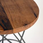 LABEL51 Tabouret Paris 35x52 cm Gris