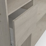 Dressing complet - FLOWER - Chêne - 119 1 x 39 6 x 183 cm - DEMEYERE