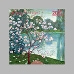 Calendrier 2022 mural 30x30 cm Arbres dans l'Art
