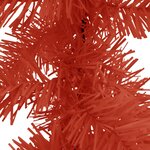vidaXL Guirlande de Noël avec lumières LED 20 m Rouge