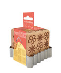 Tampon Biscuit Bois "Flower" + Découpoir