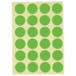 2940 Étiquettes Verte Ø 8