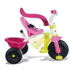 SMOBY Tricycle Enfant Evolutif Be Fun Confort Rose