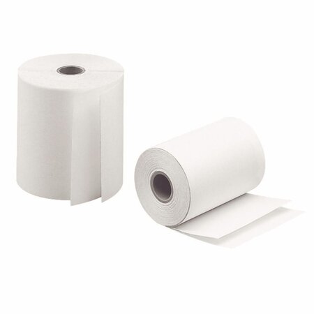 Bobine caisse enregistreuse 57 x 60 x 12 MM - Papier offset 1 pli 60G/M² - Longueur 33 M (Lot de 10)