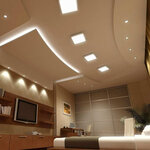Kit en saillie blanc pour panneau led 30x30 slim - blanc - silamp