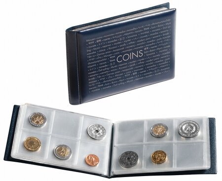 Album de poche leuchtturm pour 48 pièces de monnaie (314775)