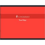 Cahier travaux pratiques 32 pages blanches unies 70 g  format 22 x 17 cm à l'italienne CONQUERANT