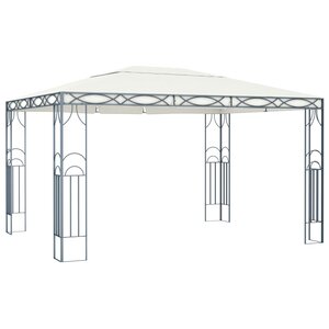 vidaXL Tonnelle 400 x 300 cm Crème