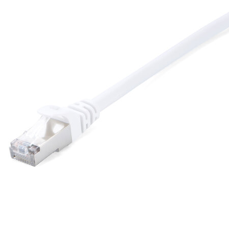 V7 câble réseau blindé cat6 stp 02m blanc