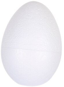 Oeuf en polystyrène ignifugé Styropor 6 x 9 cm 5 pièces