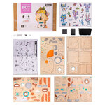 Robotime Kit de construction de pot de fleurs Koala