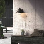 Philips mygarden applique murale hoverfly 1x60 w noir 1723730pn