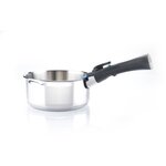 ARTHUR MARTIN 5531 Set de 3 casseroles Inox  16-18-20 cm + 1 poignée - Tous feux dont induction