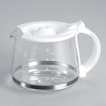 SEVERIN KA4478 Cafetiere filtre, 10 tasses, Capacité : 1,4 L, Arret automatique, verseuse en verre, Puissance : 800 W, Blanc