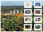  Collector 8 timbres - Chambord - Entre nature & culture - Lettre Verte