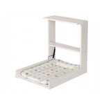 Table à langer murale Wicki + Matelas Blanc motif Etoile
