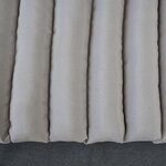 Matelas bain de soleil sormiou taupe tissu 180x60cm