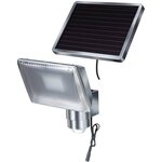 Brennenstuhl lampe solaire à led avec capteur de mouvement aluminium