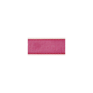 Ruban organdi Rose foncé 3 mm 10 m