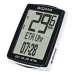 Sigma ordinateur de vélo bc 16.16 sts cad noir