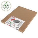 Set de 3 boîtes de rangement & cadeau 265 x360x100 mm  gris x 10 esselte