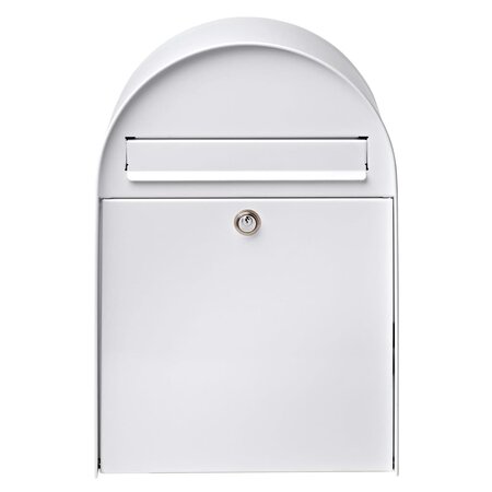 Burg-wächter boîte aux lettres nordic 680 w acier blanc