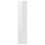 vidaXL Armoire à chaussures Blanc brillant 80x35 5x180 cm Aggloméré