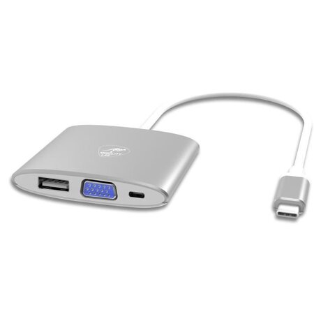 Mobility Lab - ML307930 - Adaptateur USB-C vers 1x VGA + 1 x USB 3.0 + 1 x USB-C PD Charge