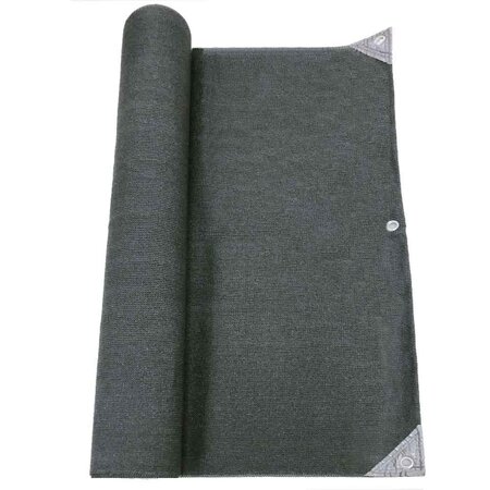 Brise vue renforcé 1.8x10 m pro gris hdpe 300gr