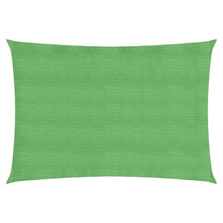vidaXL Voile d'ombrage 160 g/m² Vert clair 2 5x4 m PEHD