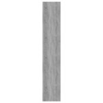 vidaXL Bibliothèque/Séparateur de pièce Sonoma gris 60x30x166 cm