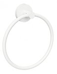 Anneau de serviette WHITE en laiton blanc ø 15cm