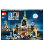 Lego 76398 harry potter l'infirmerie de poudlard  château et tour de l'horloge  prisonnier d'azkaban  avec ron weasley
