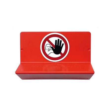 Signalisation en braille "accès interdit"