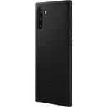 Coque cuir noir note10