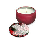Bougie en boite métal heart and home épices et cranberry