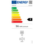 Cave à vin 20 bouteilles zone unique - 50 l - combisteel - r600a - acier150vitrée/battante 295x570x820mm